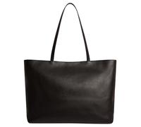 Ted Baker London Large Leather Tote Bag, BLACK, One Size