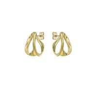 Ted Baker London Leah Abstract Leaf Stud Earrings for Women (Gold)