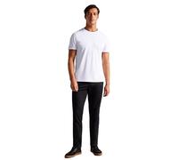 Ted Baker London Mens Helpa Short Sleeve T Shirt in White Size 5 - UK Size 42 - Extra Large