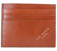 Ted Baker london raffle-embossed corner leather cardh, tan