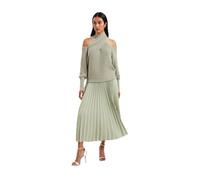 Ted Baker London siko-Pleated midi Elasticated Waistband Skirt