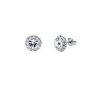 Ted Baker London Soletia Solitaire Sparkle Crystal Stud Earrings For Women (Silver/Crystal)