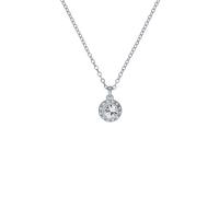 Ted Baker London Soltell Solitaire Sparkle Crystal Necklace for Women (Silver/Crystal)