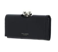 Ted Baker Roosali Rose Detail Leather Bobble Purse Black