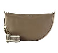 Ted Baker Lorreen Webbing Leather Half Moon Crossbody Bag Taupe