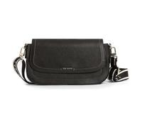 Ted Baker Louiize Webbing Leather Flapover Crossbody Bag Black