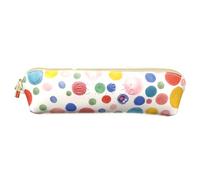 Ted Baker Maddy Flirty Texture Monster Spot Brush Case Make up case Pencil Case in White