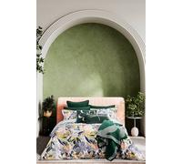 Ted Baker 'magnolia Art Print' Cotton Sateen Duvet Cover Set Multi Double
