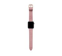 Ted Baker Magnolia Saffiano Leather smartwatch Band Compatible with Apple Watch Strap 38mm, 40mm, Pink, One Size, Magnolia Saffiano Leather smartwatch band compatible with Apple watch strap 38mm, 40mm