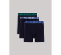 Ted Baker male 3pk Cotton Rich Briefs - M - Navy Mix, Navy,Navy Mix,Red Mix,Blue Mix,Multi