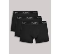Ted Baker male 3pk Cotton Stretch Trunks - L - Black, Grey Mix,Multi,Black