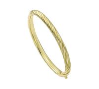 Ted Baker Gold Melissa Metal Twist Bangle - Gold