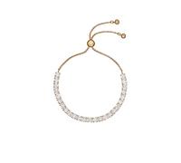 Ted Baker Gold Icon Crystal Bracelet - Adjustable