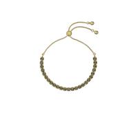 Ted Baker Melrah Crystal Adjustable Tennis Bracelet for Women (Gold/Black Diamond Crystal)