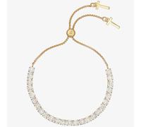 Ted Baker MELRAH Gold Tone Icon Crystal Slider Bracelet TBJ2968-02-02