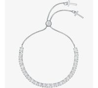 Ted Baker MELRAH Silver Tone Icon Crystal Slider Bracelet TBJ2968-01-02