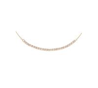 Ted Baker Melrose Icon Crystal Adjustable Necklace for Women (Gold/Crystal)