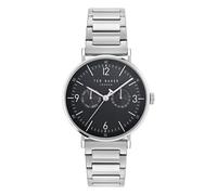 Ted Baker Men’s Phylipa Gents 41 mm Black Dial Mesh Bracelet Watch BKPPGF406 - Steel / Mineral Glass