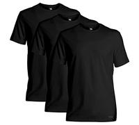Ted Baker Mens 3-Pack Breathable Cotton Stretch Crew Neck T-Shirt, Size S Black