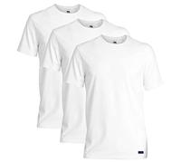 Ted Baker Mens 3-Pack Breathable Cotton Stretch Crew Neck T-Shirt, Size XL White