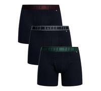 Ted Baker Mens 3-pack Cotton Boxer Briefs, Navy Mix, M