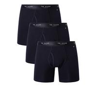 Ted Baker Men's 3 Pack Cotton Stretch Boxer Briefs, Blue