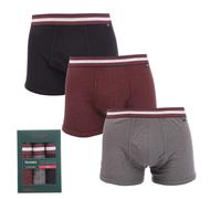 Ted Baker Men's 3 Pack of Cotton Trunks - Grey/Black/Multi - Size: 37/36/32