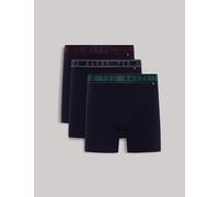 Ted Baker Men's 3pk Cotton Rich Briefs - M - Multi, Navy,Navy Mix,Red Mix,Blue Mix,Multi
