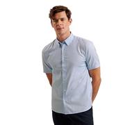 Ted Baker Mens aldgte Regular Premium Oxford Shirt, lt-Blue, m UK