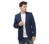 Ted Baker Mens Apolloj Slim Fit Wool Silk Blazer Jacket in Blue Wool (archived) - Size 2XL