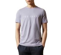 Ted Baker Men's Broni Branded T-Shirt - Purple - Size: 38/Regular