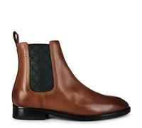 Ted Baker Mens Lineus Boots - Tan Patent Leather - Size UK 7
