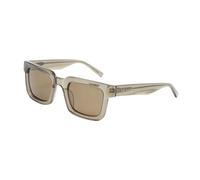 Ted Baker Men's Chunky Square Polarized Sunglasses, 51 mm, UV400 Protection, Crystal Taupe