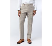Ted Baker Men's Donne Slim Fit Check Trouser in Beige | Size: 34R Ted Baker Beige 34R