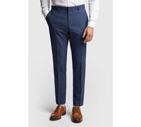 Ted Baker Men's Flat Fronted Slim Fit Suit Trousers in Royal | Size: 42R Ted Baker Royal 42R