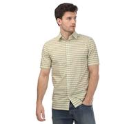 Ted Baker Men's Furbo Regular Fit Micro Leaf Shirt - Green - Size: 38/Regular