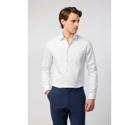 Ted Baker Men's Geometric Dot Shirt in White | Size: 17.5 in Ted Baker White 17.5 in