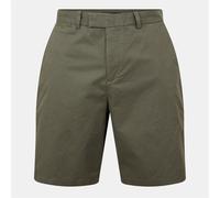 Ted Baker Mens Geometric Patterned Bermuda Shorts in Khaki - Size Small