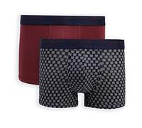 Ted Baker Men's London, 2 Pack Cotton Stretch Trunk, Multi, Large