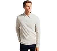 Ted Baker | Mens Long Sleeve Polo Shirt - Karpol - Cream / XL