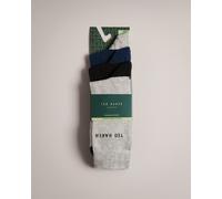 Ted Baker Mens Mixxed Three Pack Of Socks, Assorted - Multicolour - One Size