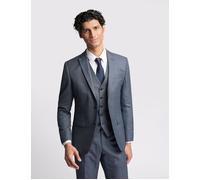 Ted Baker Men's Riley Slim Fit Navy Texture Puppytooth Suit Jacket | Size: 48R Ted Baker Navy 48R