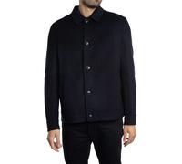 Ted Baker Men's Sharpow Wool Collared Jacket, Blue