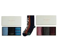 Ted Baker Mens Socks Gift Pack: Navy
