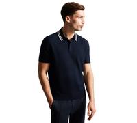 Ted Baker | Mens Stitched Polo Shirt - Navy / 3XL