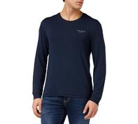 Ted Baker Mens Supersoft Jersey Long Sleeve Top T-Shirt, Navy-nws-002, L UK
