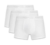 Ted Baker Mens Trunks, Cotton, 3-Pack, (TBB02), White, M