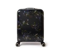 Ted Baker Midnight Bloom Cabin Case 4 Wheel Floral Travel Suitcase 39L in Dark Navy | Size: Small