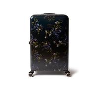 Ted Baker Midnight Bloom Case 79cm Large Suitcase Navy Floral 4 Wheel Lightweight ABS TSA Lock Designer Luggage Carry-On Hard Shell Compartments 122L Capacity