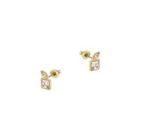 Ted Baker MILANI: Gold-Tone Mini Crystal Cluster Stud Earrings